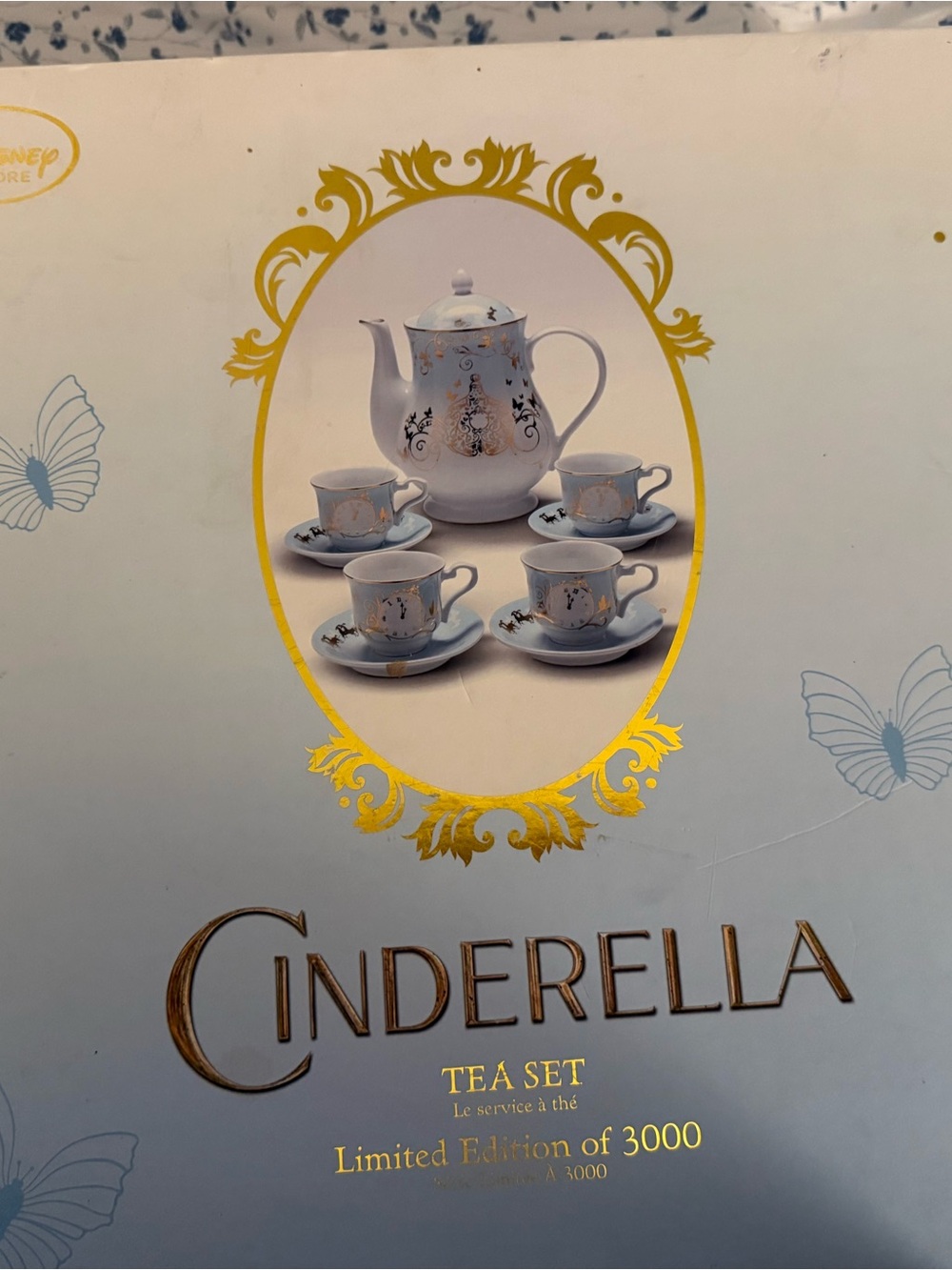 Limited Edition Disney Cinderella Tea Set
